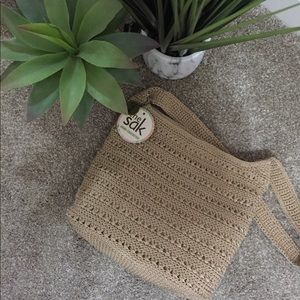 The Sak Crocheted Crossbody Purse